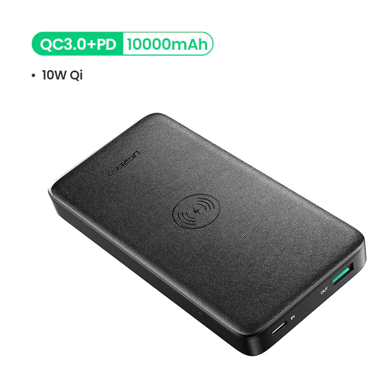 Caricabatterie Wireless Powerbank – 10.000mAh Doppia Uscita
