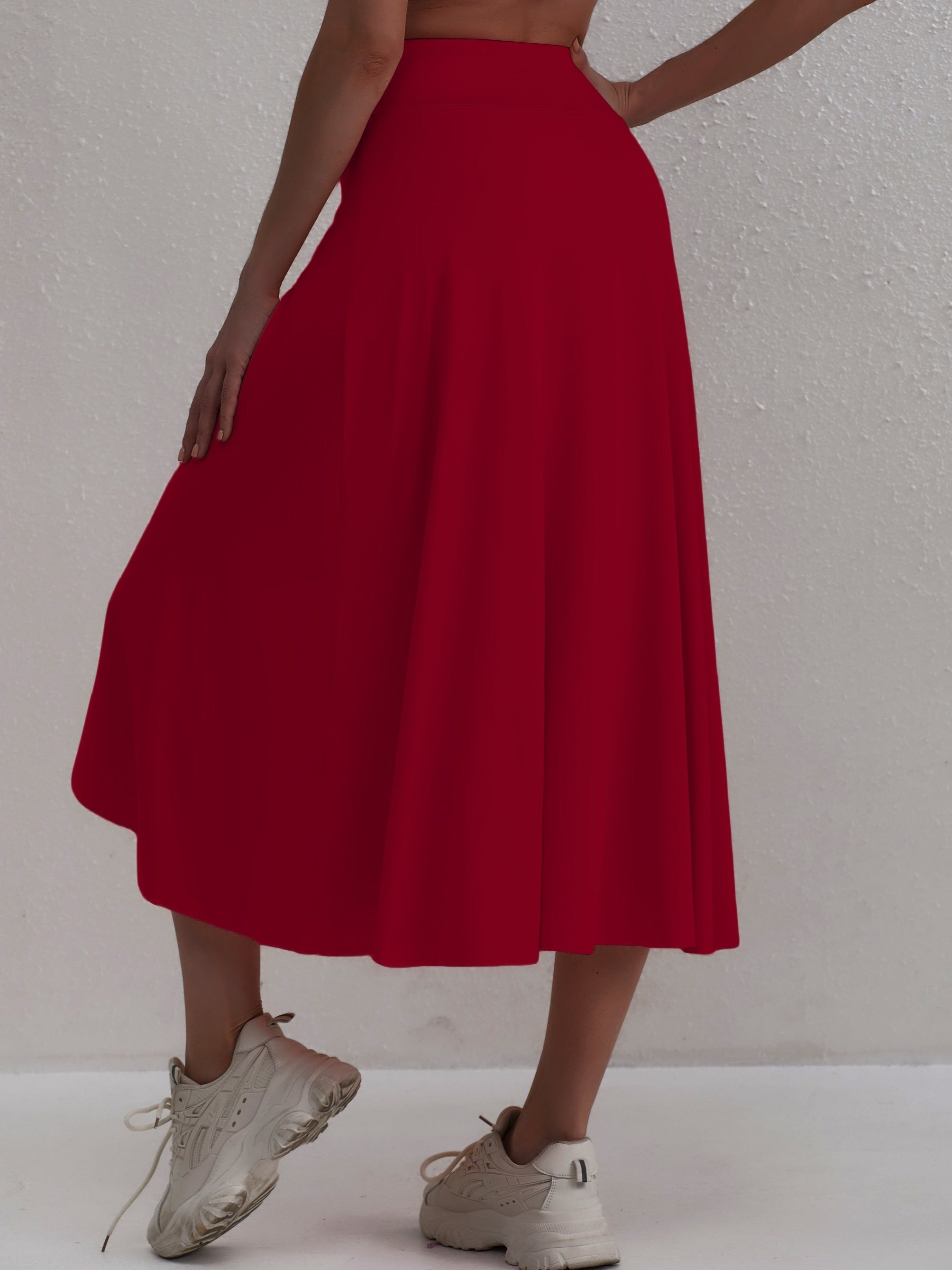 Gonna Sportiva Asimmetrica Elegante per Donne – Per Movimento e Comfort