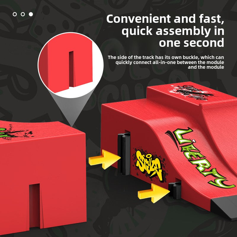 MiniRamp Finger Skatepark – Divertimento Creativo e Allenamento di Abilità