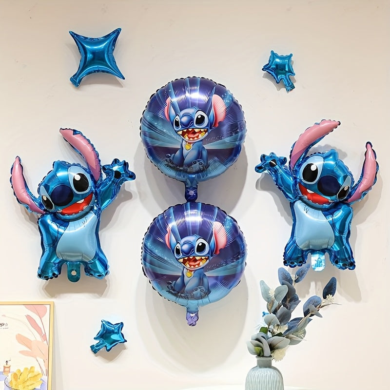 Set di Palloncini Stitch – 5 Pezzi per una Festa Magica