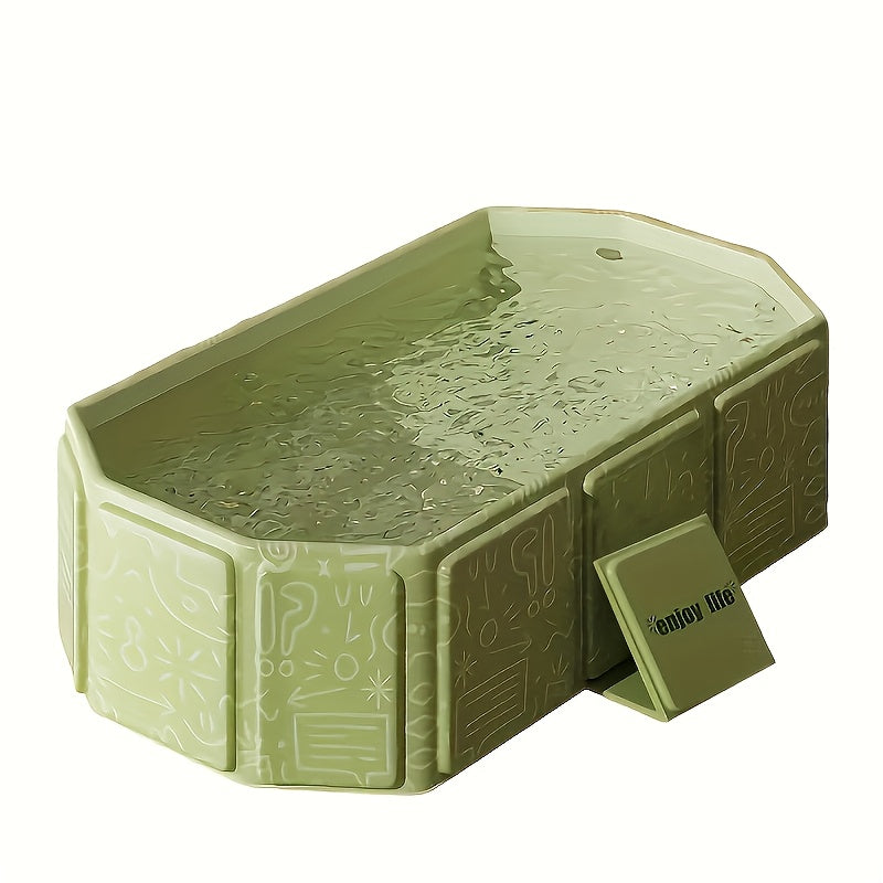 Vasca da Bagno Pieghevole e Confortevole per Bambini – Pratica e Spaziosa per il Relax