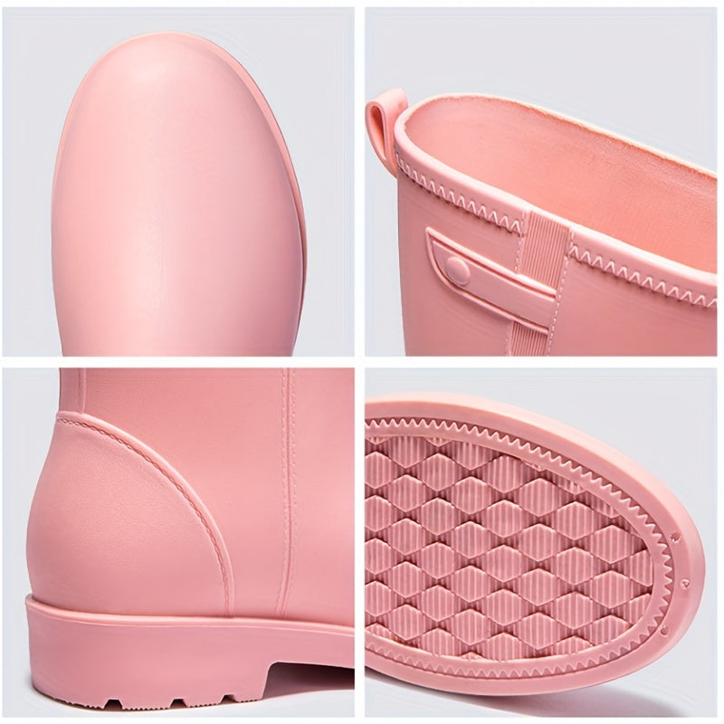 Stivali da Pioggia Lotte per Donne - Semplici e Impermeabili per Avventure all'Aperto