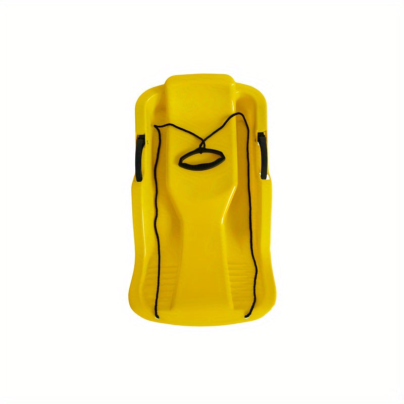 Sledino da Sci Versatile con Freno – Perfetto per Neve, Erba e Ghiaccio, Inclusa Corda di Traino