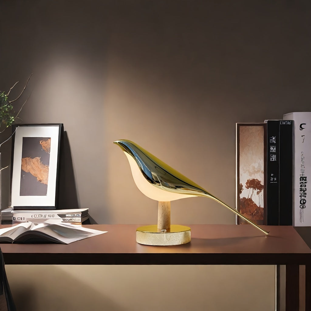 Lampada LED a Forma di Uccello - Eleganza e Relax in Ogni Spazio