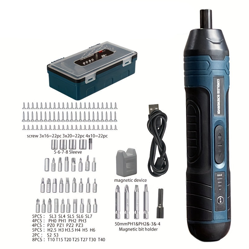 Set di Cacciaviti Elettrici a Litio 3.6V – Compatto e Facile da Usare