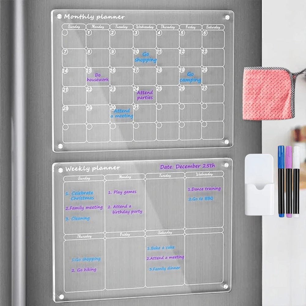 SmartSchedule - Calendario Magnetico da Frigo & Pianificatore
