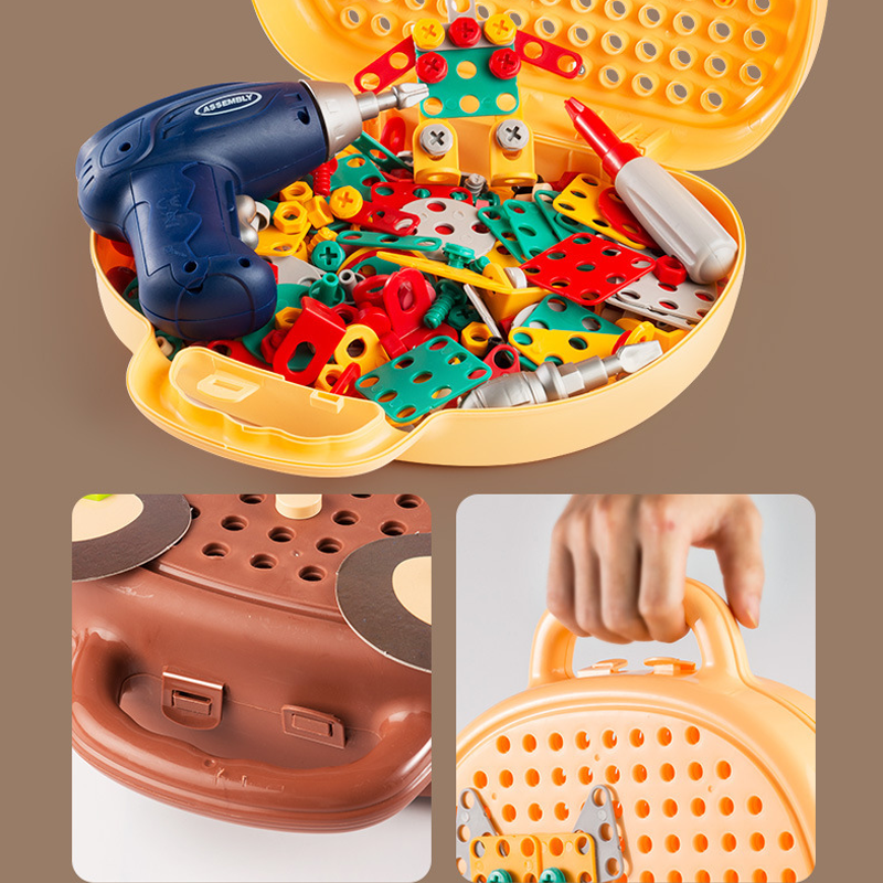 KidCreative Kit - Cassetta degli Attrezzi Completa per Creatività Illimitata