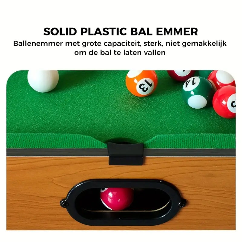 Tavolo da biliardo compatto - Per un divertimento senza fine