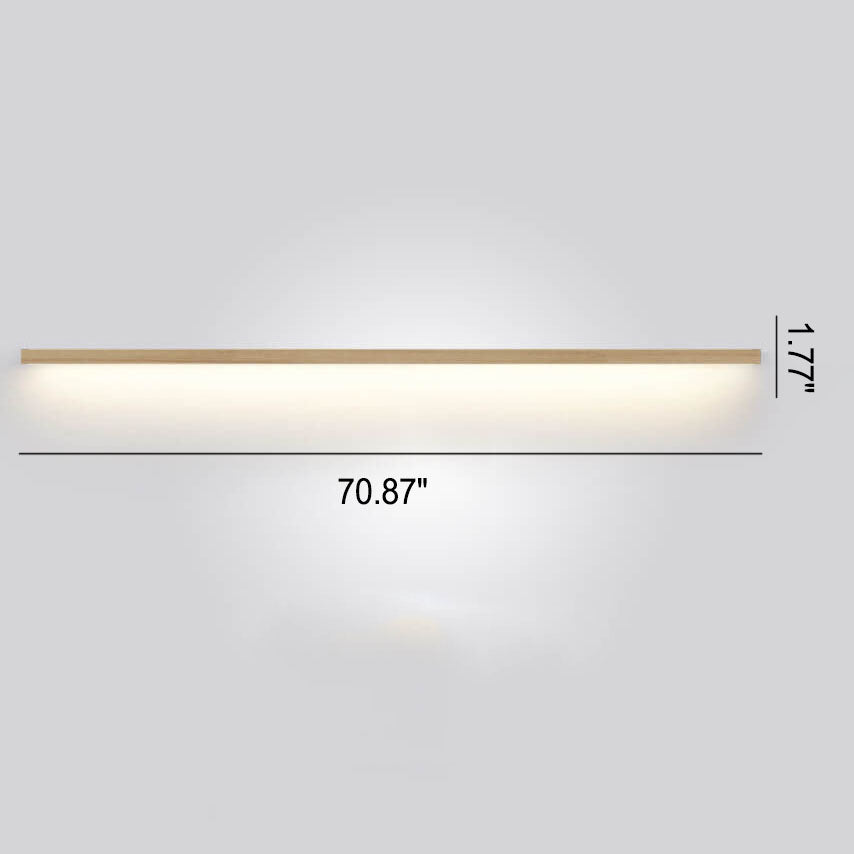 Lampada da Parete in Legno Minimalista – Illuminazione Atmosferica per Ogni Ambiente