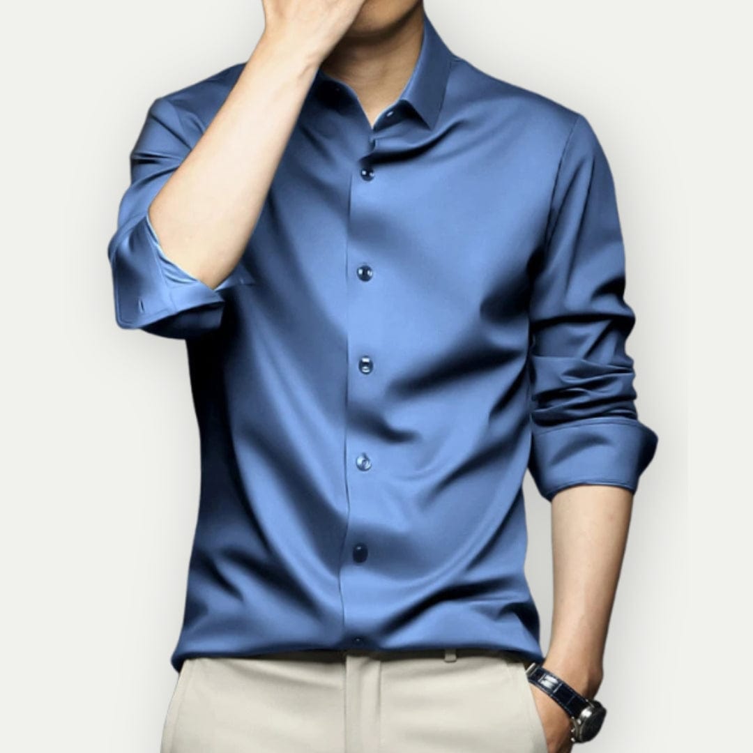 EasyCare Camicia per Uomini – Comfort Senza Stiro e Design Elegante
