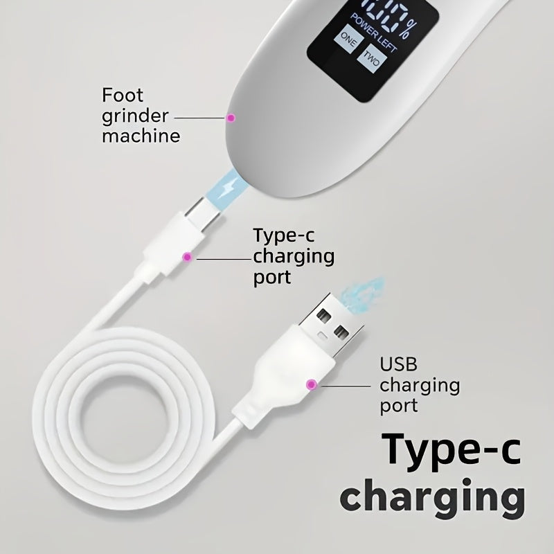 SmoothStep Lima Elettrica per Piedi – Pedicure Professionale a Casa