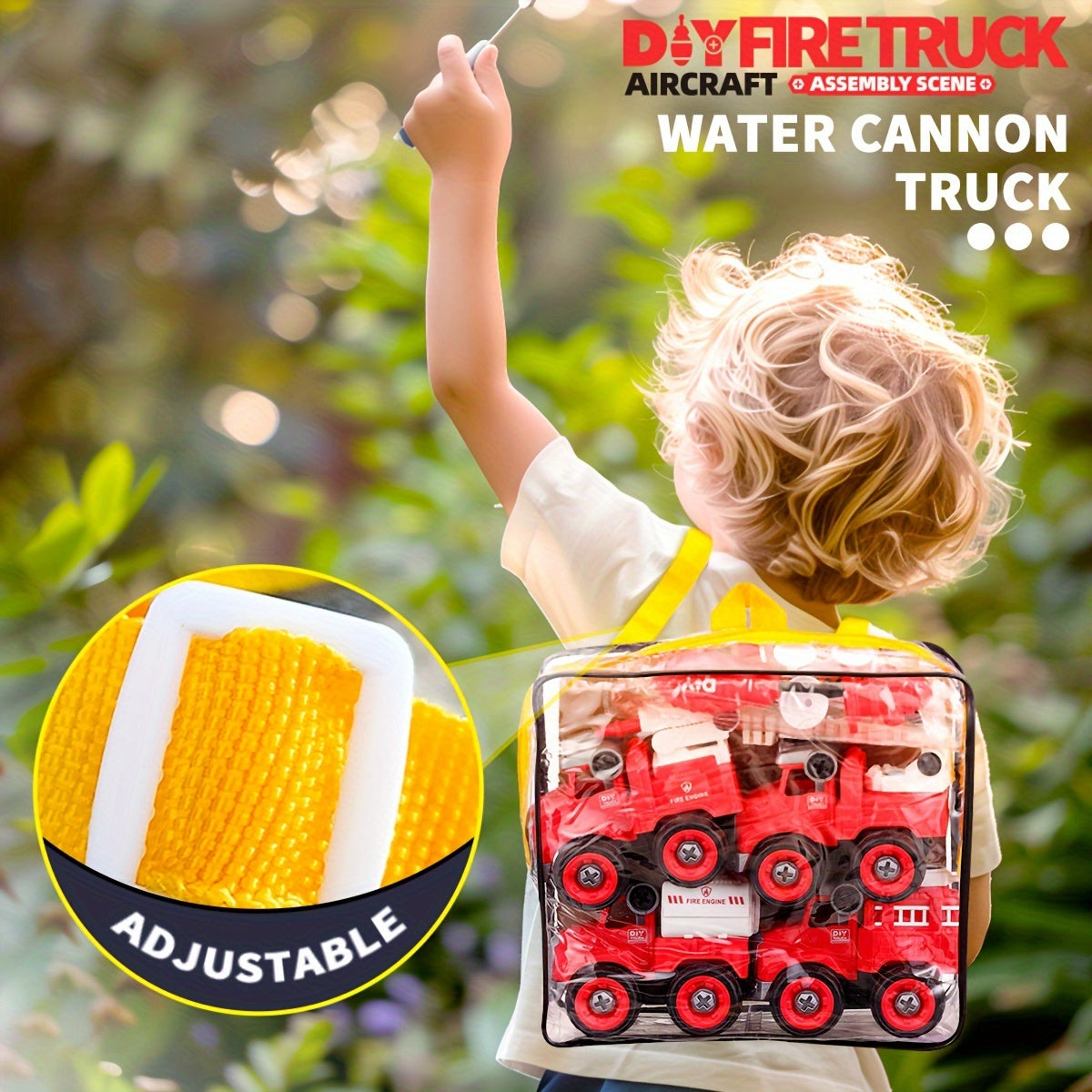 Set di Costruzione Eroi dei Vigili del Fuoco - Crea i Tuoi Veicoli dei Vigili del Fuoco e Salva la Giornata