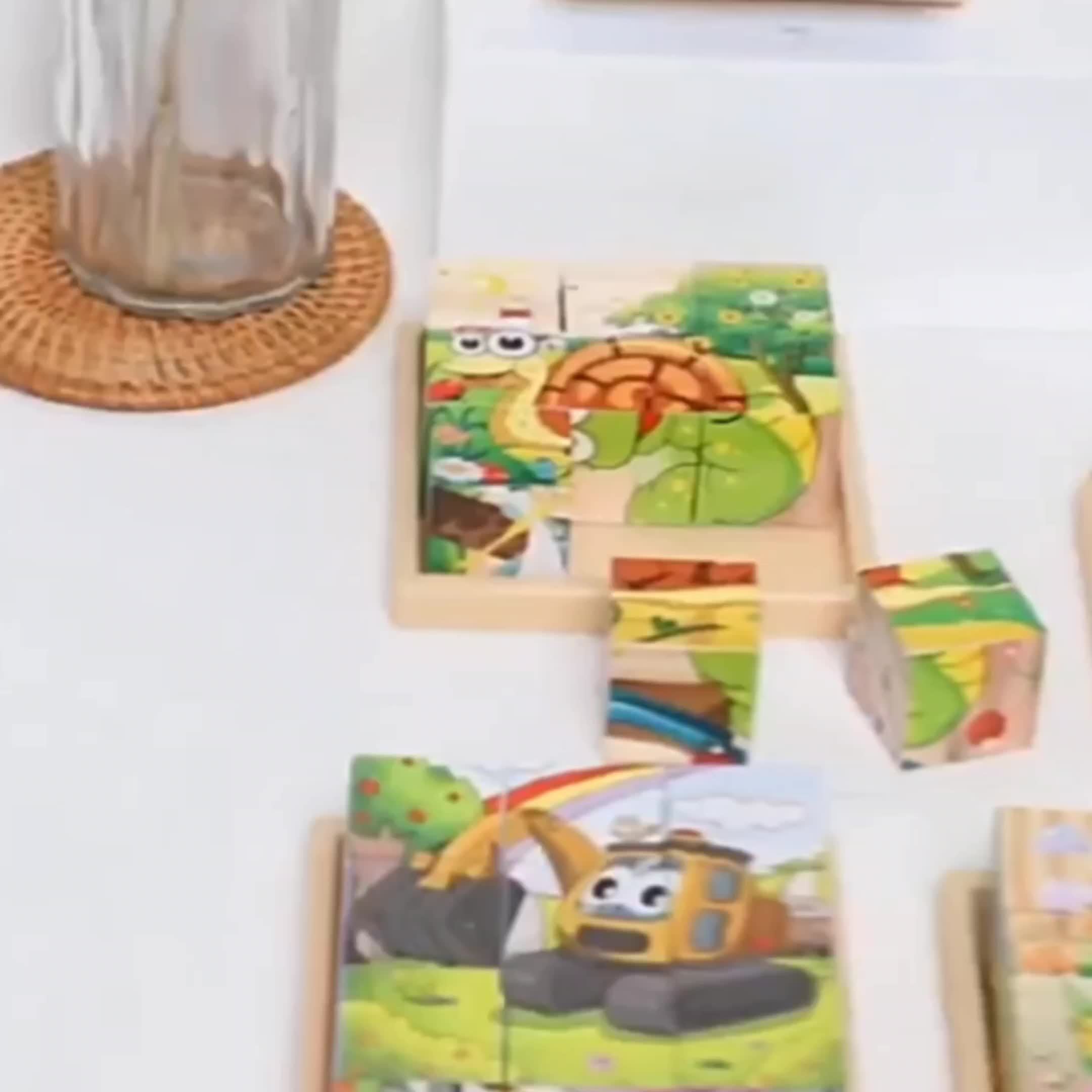Avventura del Puzzle Colorato - Giocattolo Educativo per Bambini