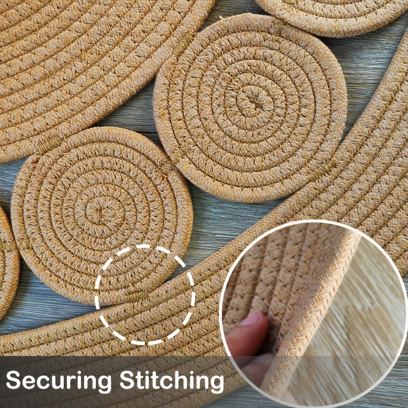 Tappetino da Bagno Bohemien Tessuto a Mano – Perfetto per il tuo Bagno o Ingresso