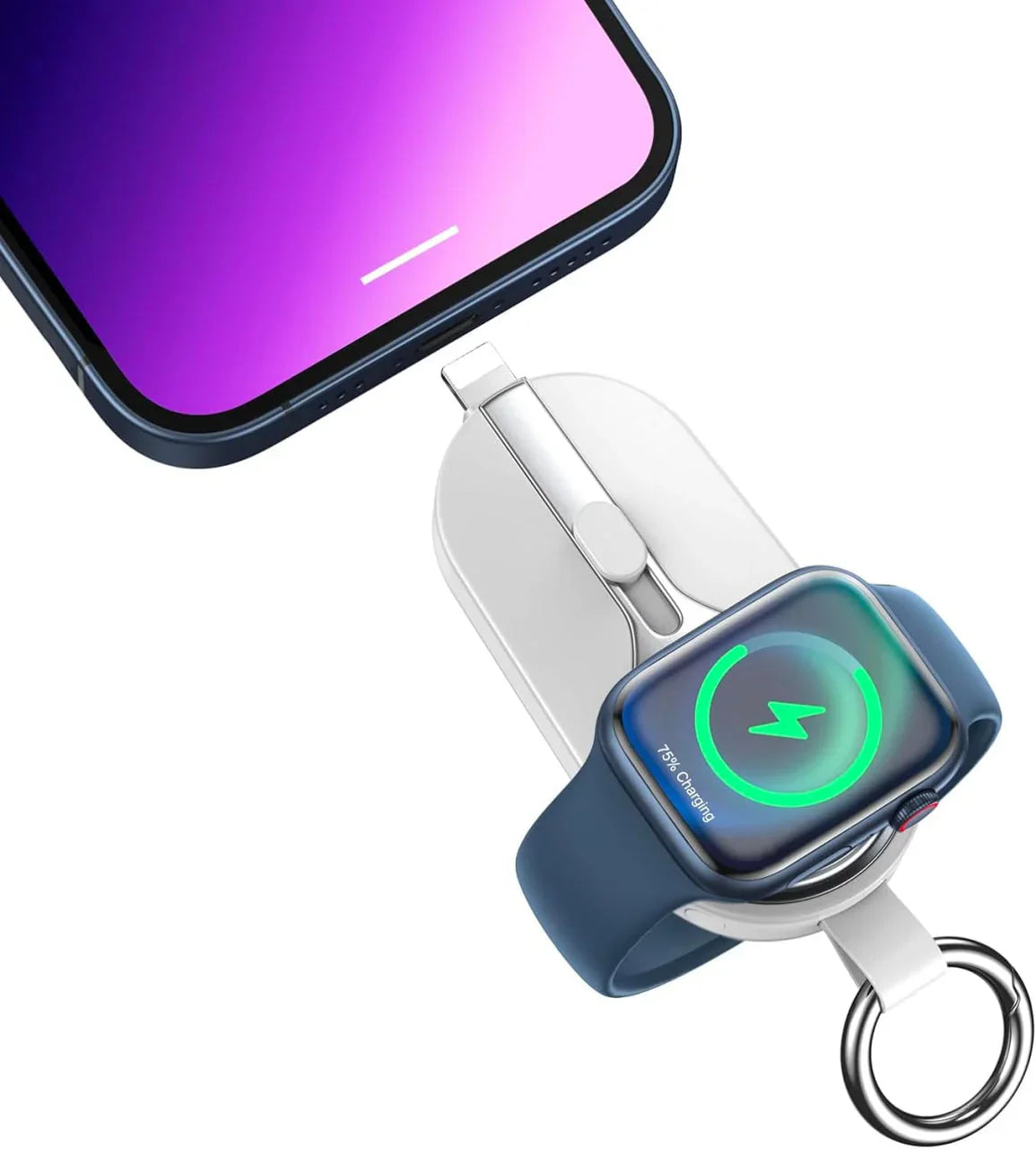 Clip di ricarica wireless compatta - Alimentazione pratica e portatile
