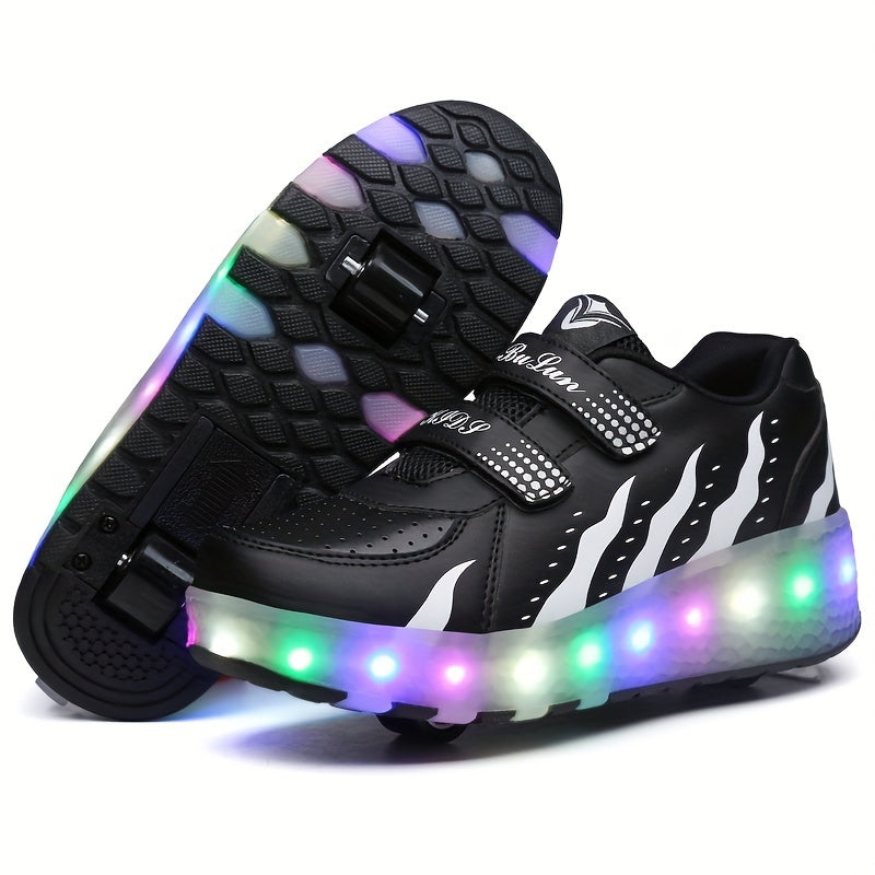 LightYoung Sneakers Roller Illuminate - Per Bambini che Amano Muoversi