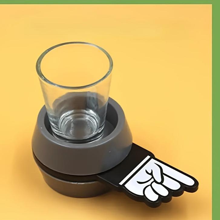 Gioco del Bicchiere da Shot "Gira la Freccia" – Il Gioco di Bevute Definitivo per Feste