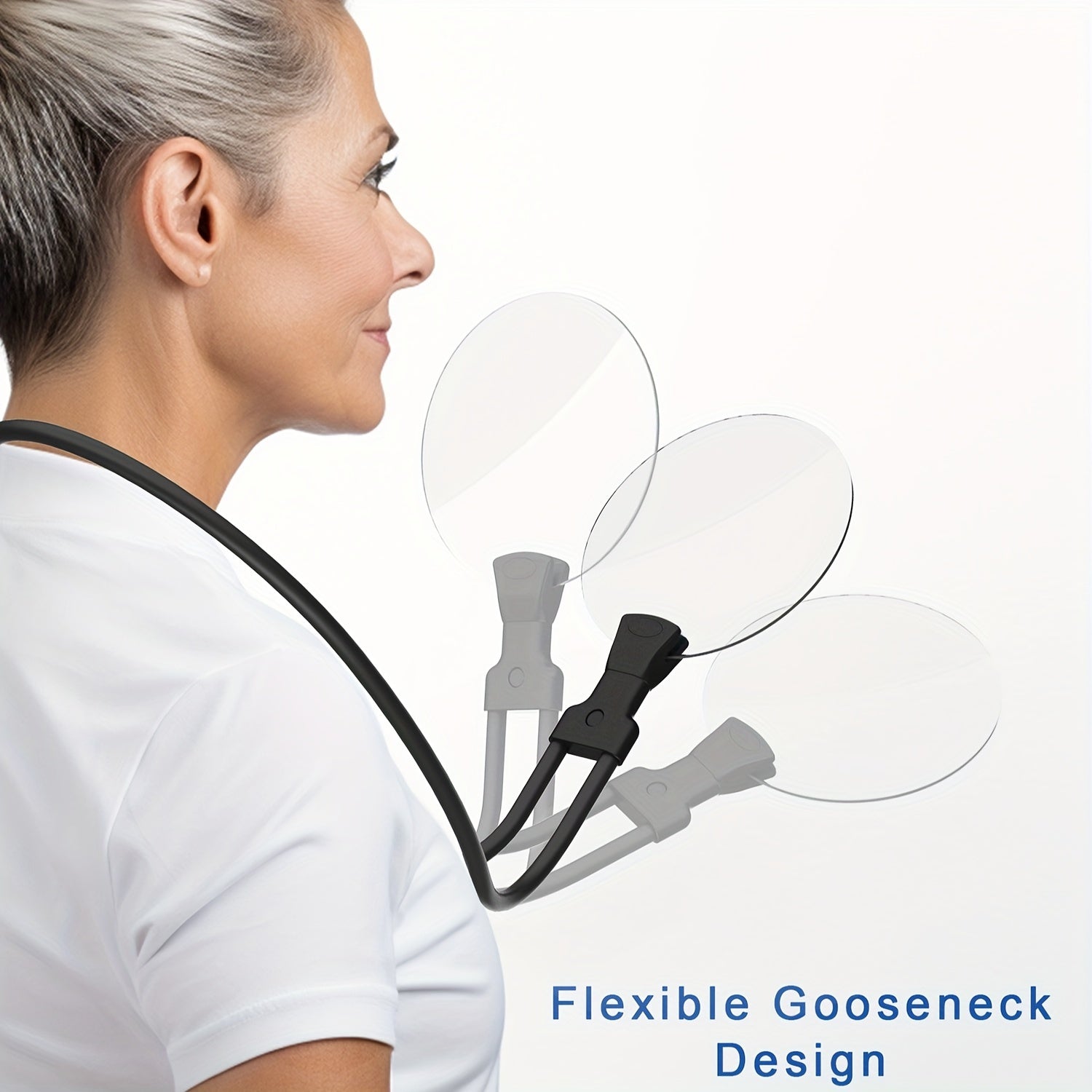 VisionEase 5X Lente d'Ingrandimento – Magnificatore da Collo Unisex