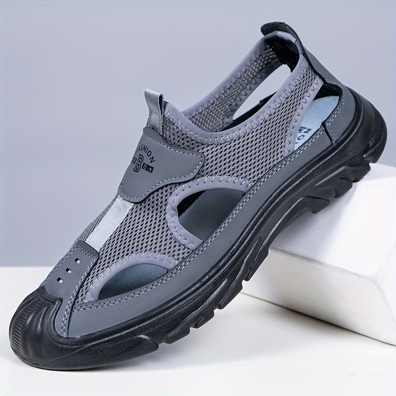 Scarpe Slip-On in Mesh Traspirante per Uomo – Perfette per Estate, Spiaggia e Attività all'Aperto