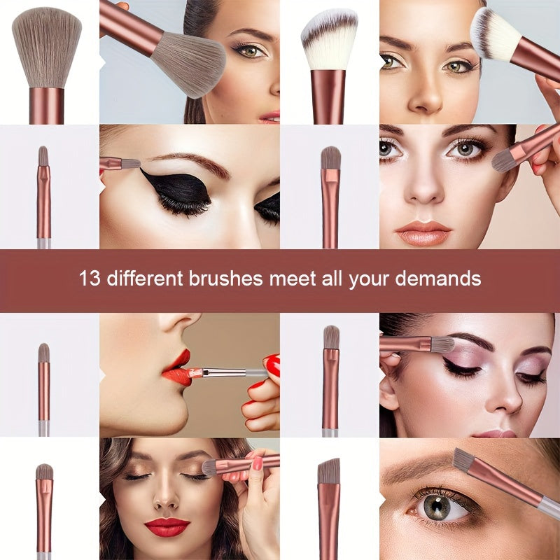 ProBlend Set di Pennelli per Trucco - Set Completo per un Look Perfetto