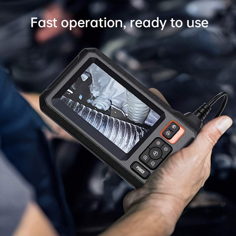 Camera Endoscopica Professionale – Ispezioni Chiare con Display LCD