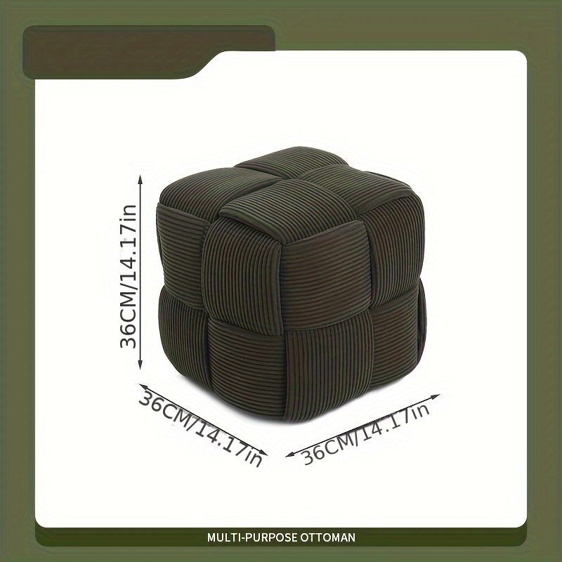 CordyCube Ottoman – Design Chic e Comfort in Uno