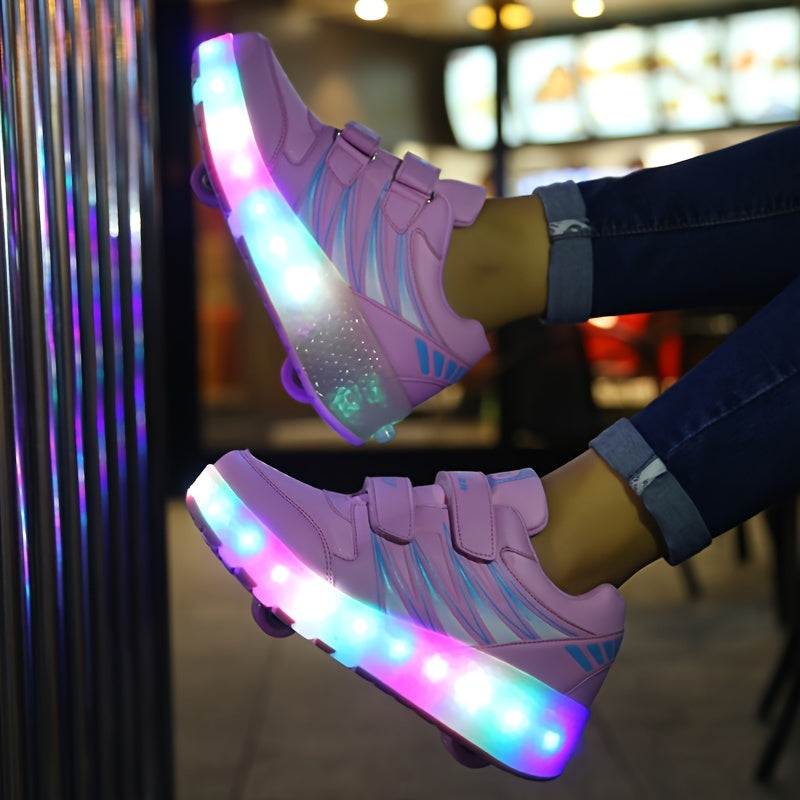 LightYoung Sneakers Roller Illuminate - Per Bambini che Amano Muoversi