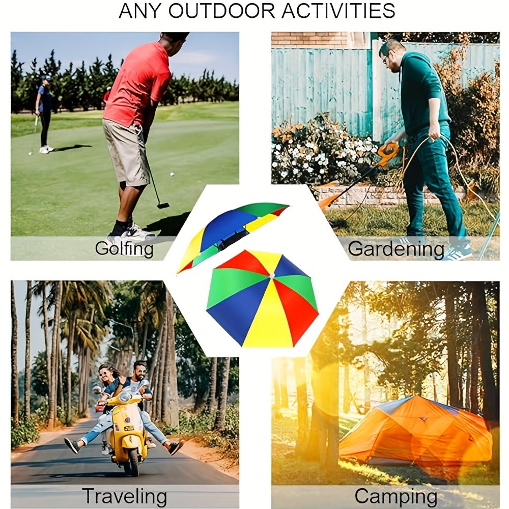 SunShade Cappello Ombrello – Leggero, protettivo dai raggi UV e a mani libere