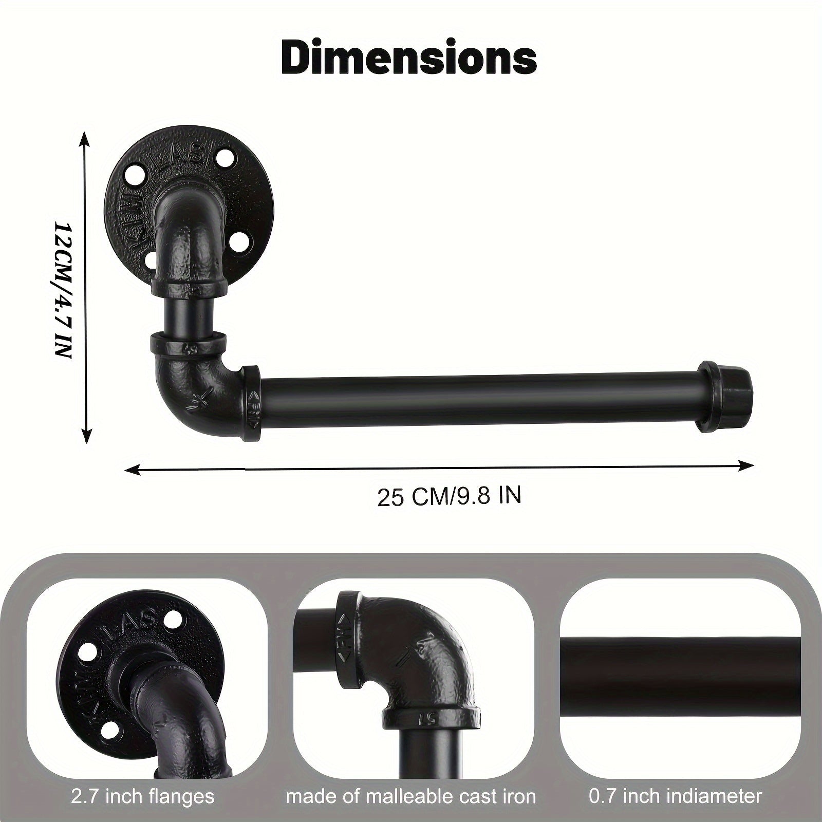 Portarotolo Industriale - Per un Bagno Elegante