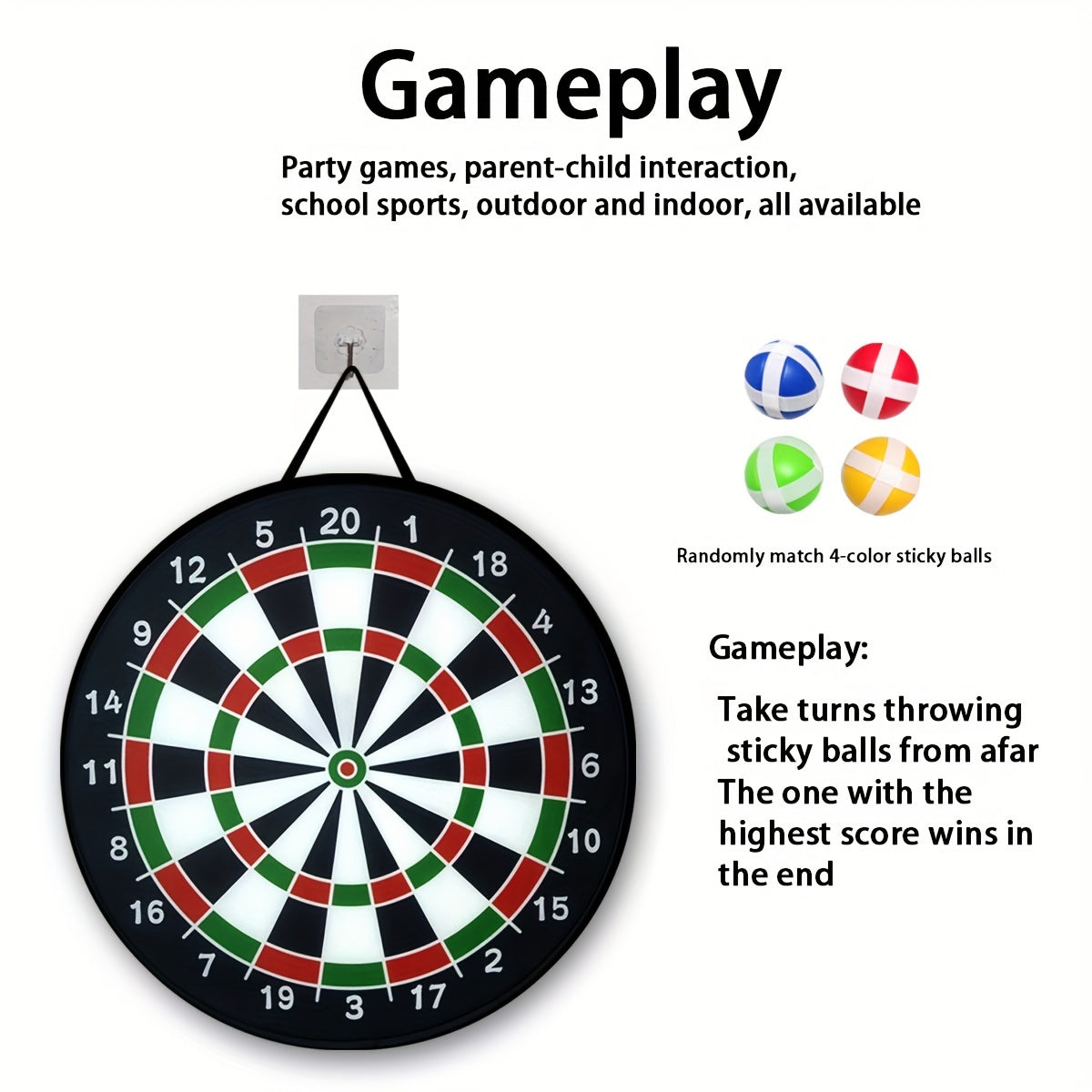 Set di Sfida Darts Appiccicosi - Per Momenti di Gioco Emozionanti