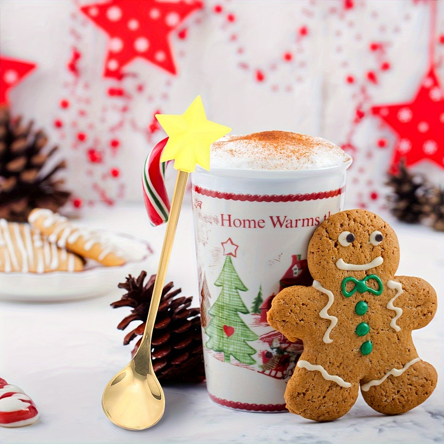 Set di Cucchiai di Natale - Per Momenti Festivi a Tavola