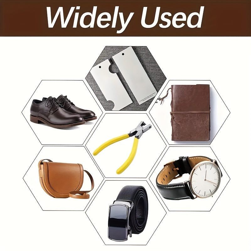 Pinza per Punzoni e Taglio Heavy-Duty – Per Fori di Precisione in Pelle e Tessuti