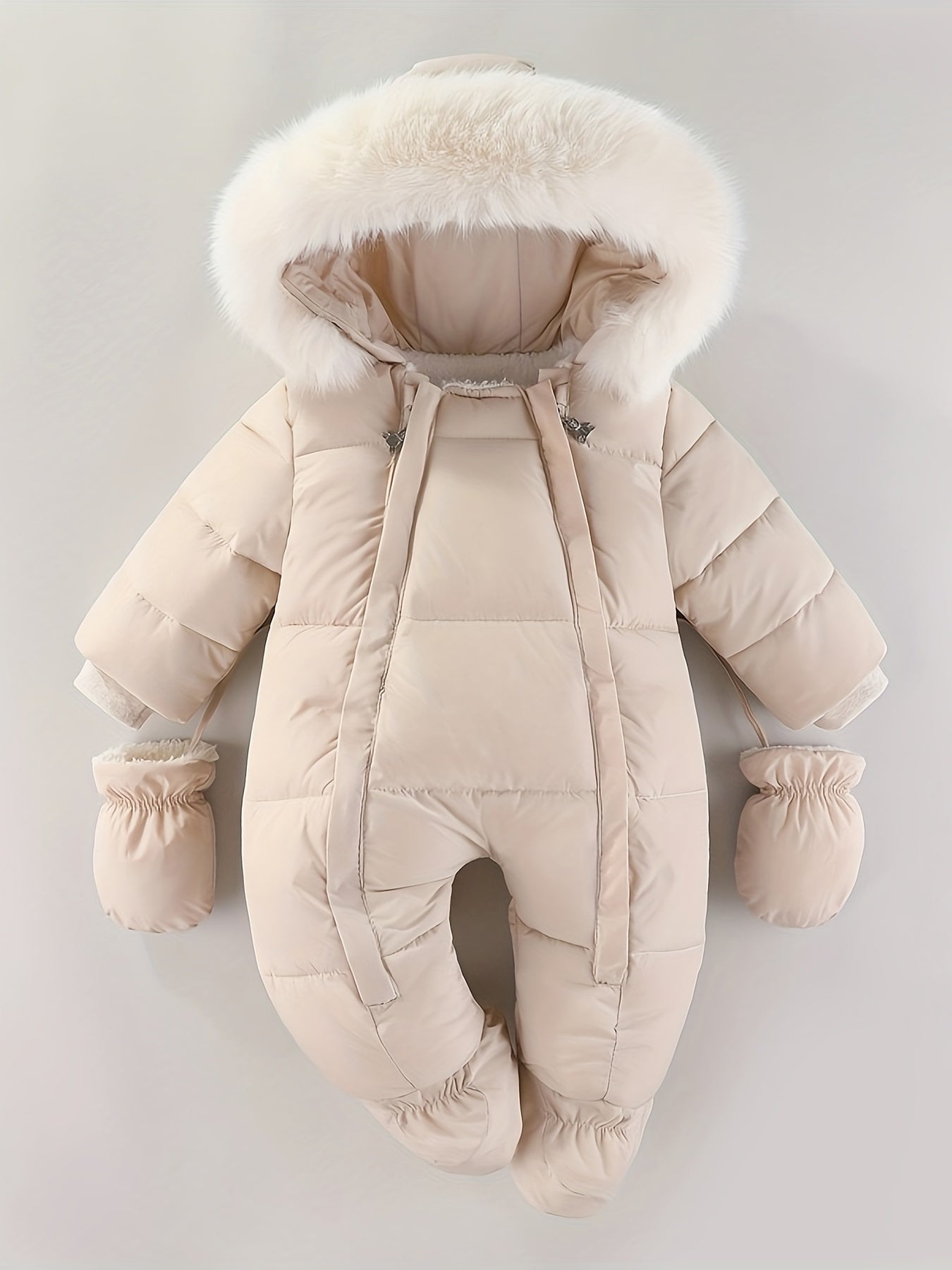 Frosty Baby Body – Tuta Invernale Luxe con Cappuccio per i Mesi Freddi