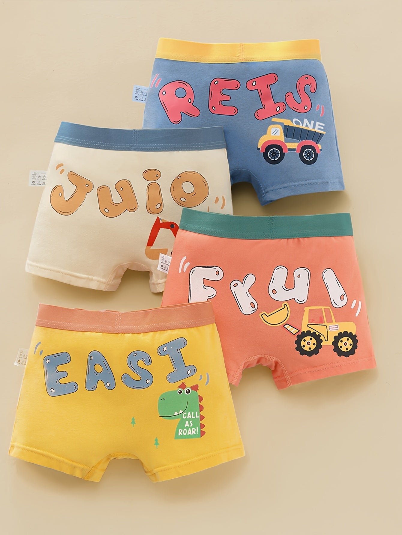 Set di Biancheria Intima Spaziale per Bambini - Comfort per Giovani Astronauti