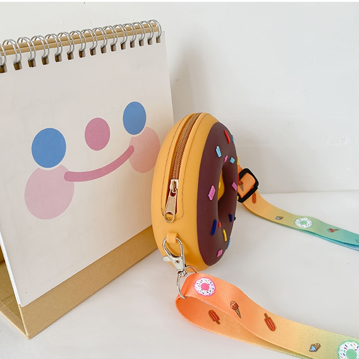 Borsa a Mano Donut di Luna - Borsette Giocose per Bambini