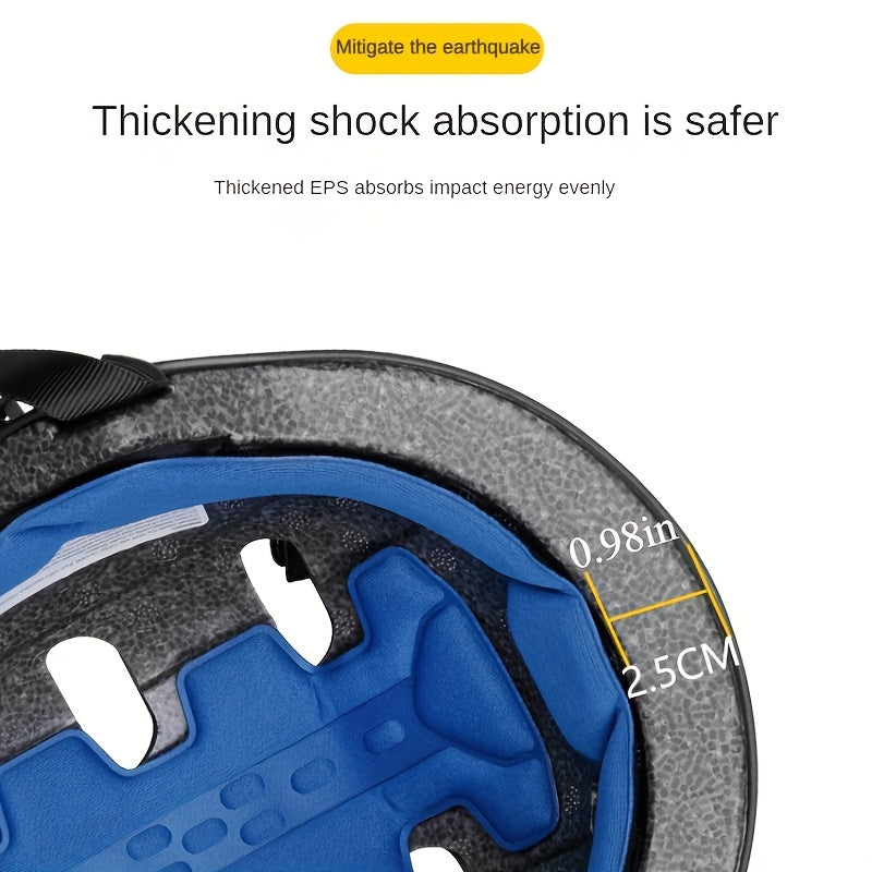 Casco per Bicicletta Sicuro per Bambini - Protezione Affidabile con Fodera Spessa in EPS