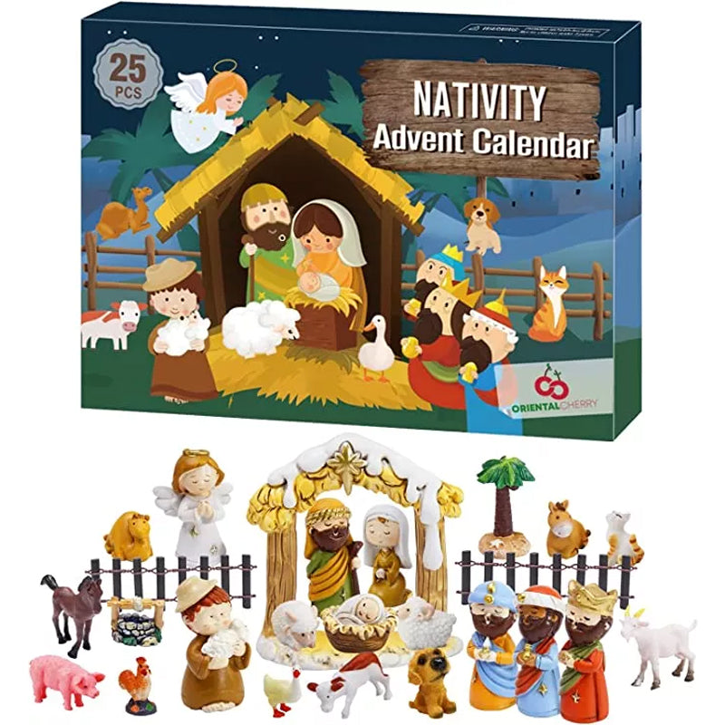Calendario dell'Avvento Natività - Per un'esperienza natalizia magica