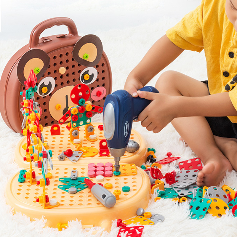 KidCreative Kit - Cassetta degli Attrezzi Completa per Creatività Illimitata