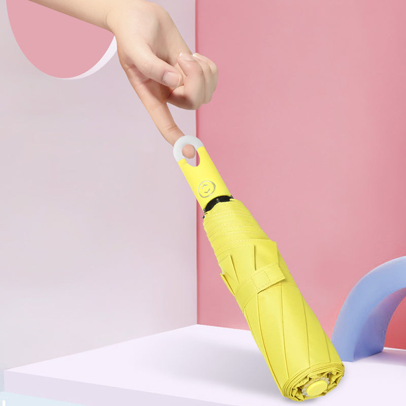 Ombrello Compatto e Resistente al Vento - Pratica Protezione Pieghevole