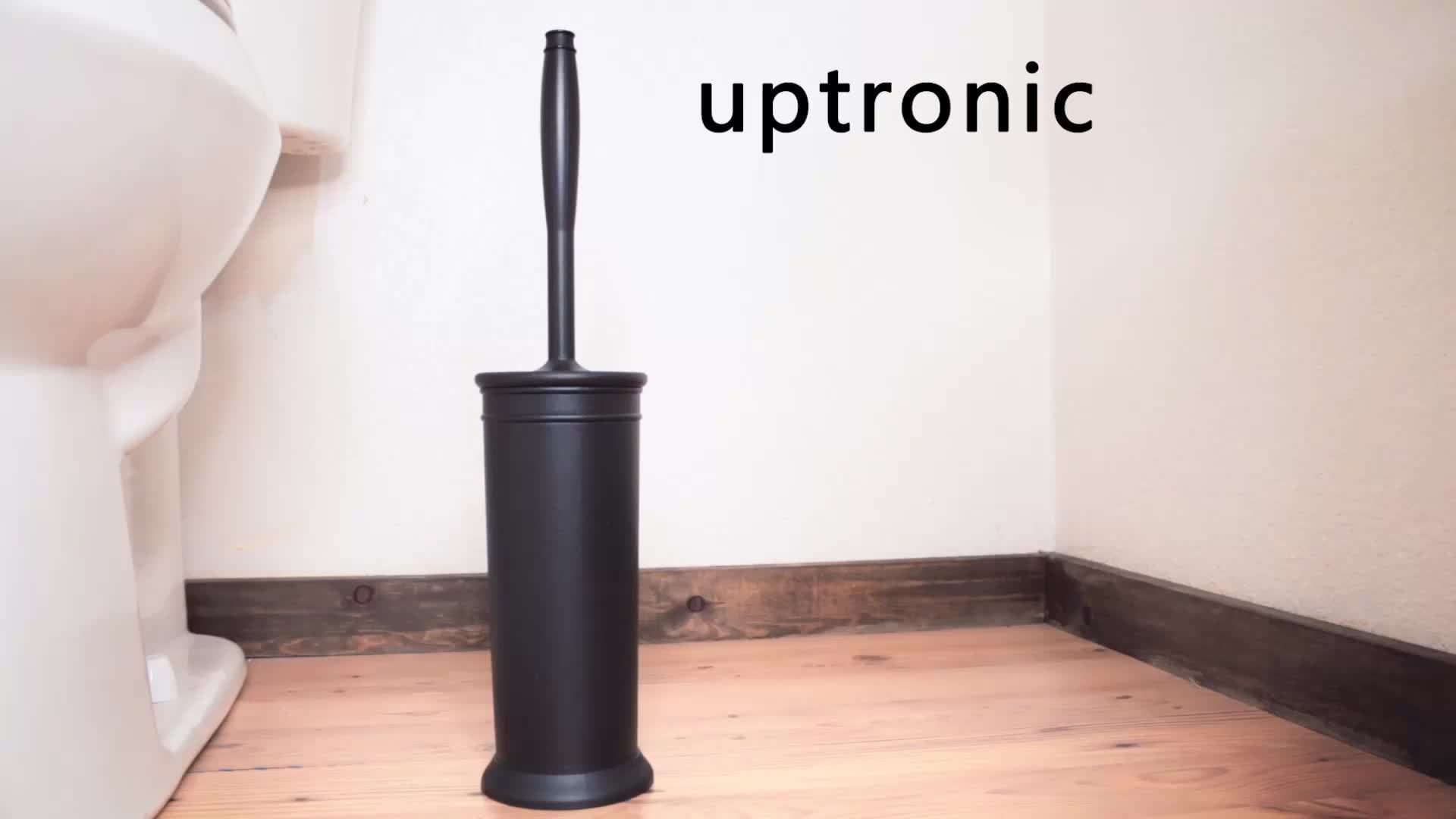 Spazzola per Toilette Elegante con Supporto - Per un Bagno Pulito