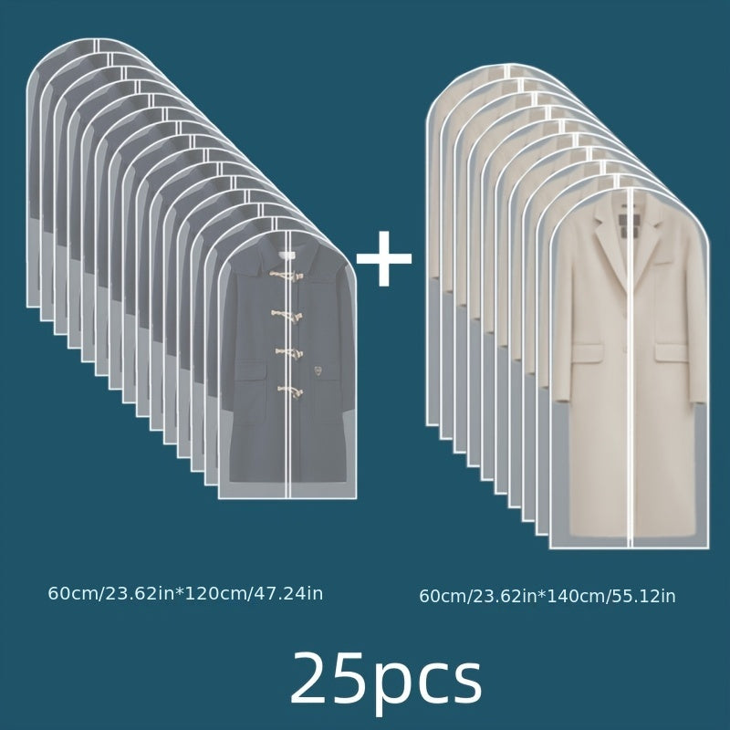 Set di Sacchi per Abbigliamento ClearGuard – Pratici e Protettivi