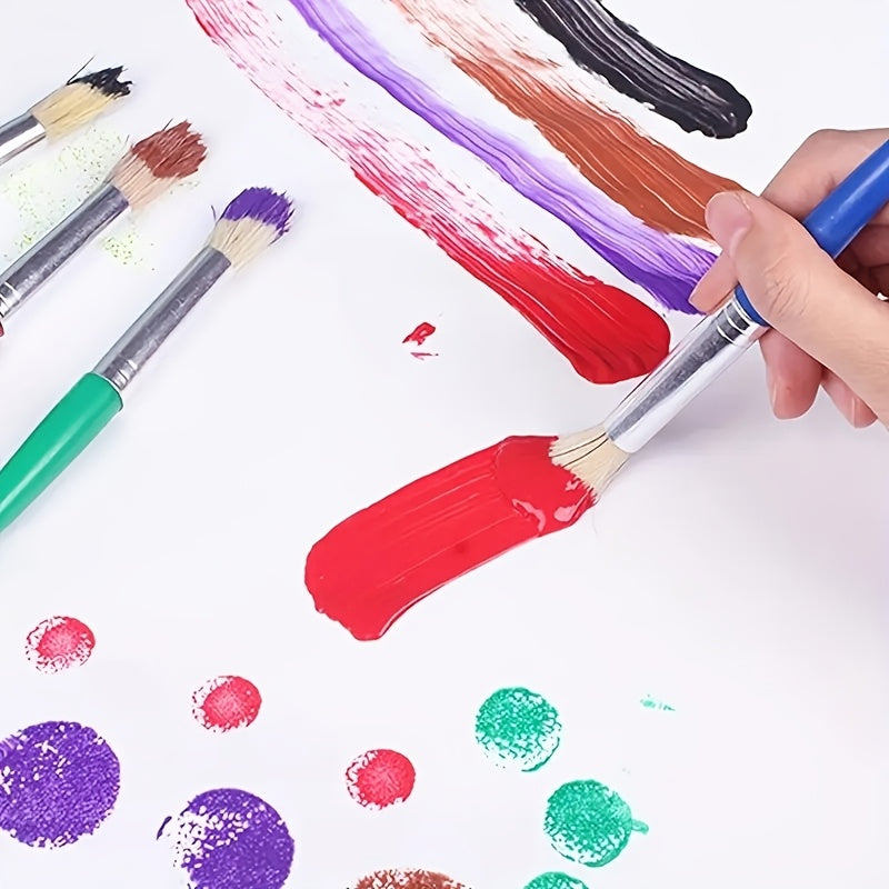 Set di Pennelli per Artisti – Adatto per Diverse Tecniche di Pittura
