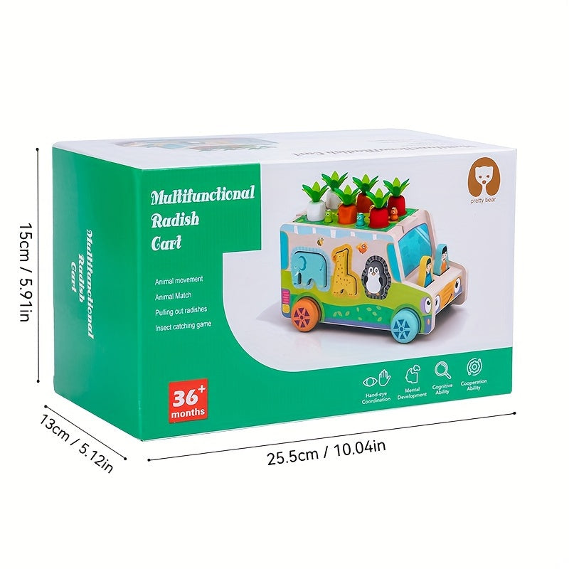 Veicolo da Gioco Educativo della Fattoria - Animali e Verdure in Azione