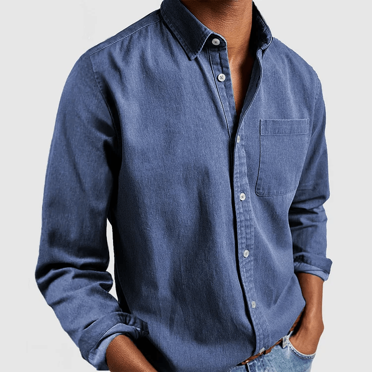 Mason - Camicia Casual a Maniche Lunghe