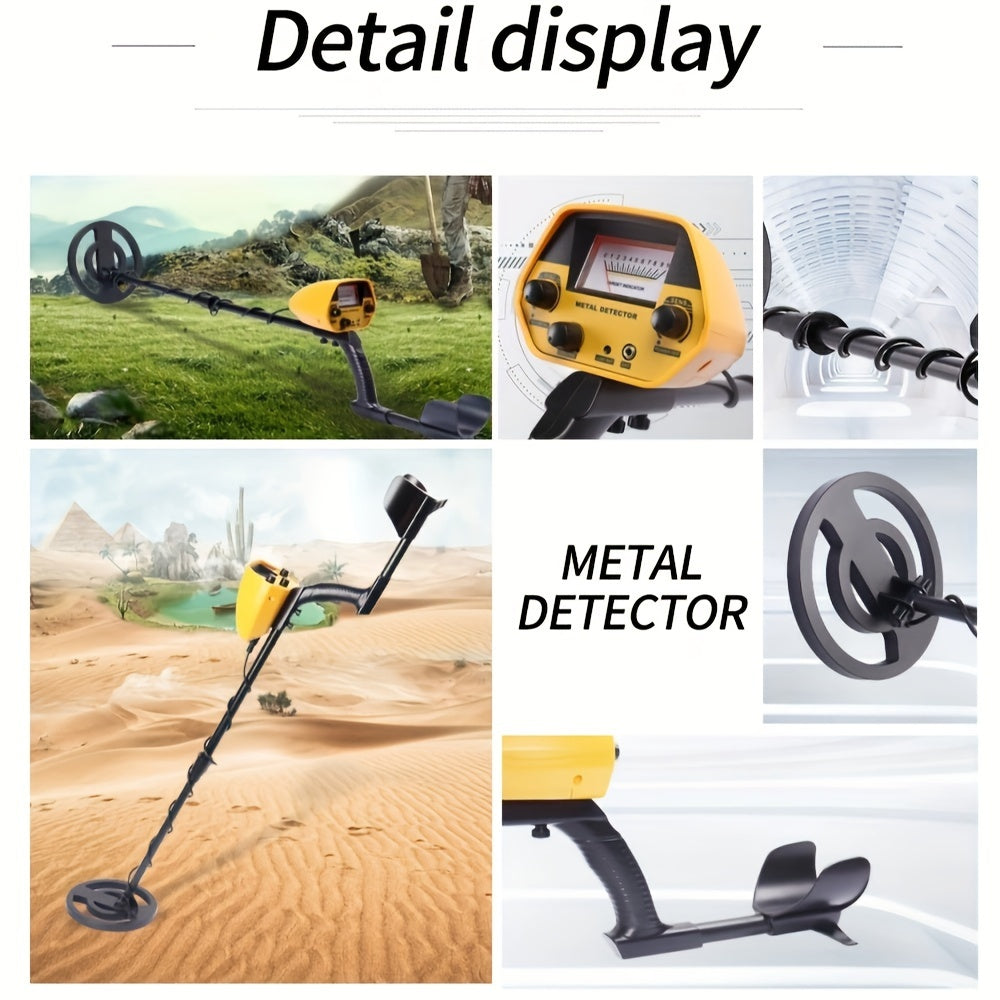 Metal Detector Pratico - Facile da Usare e Compatto per Avventure all'Aperto
