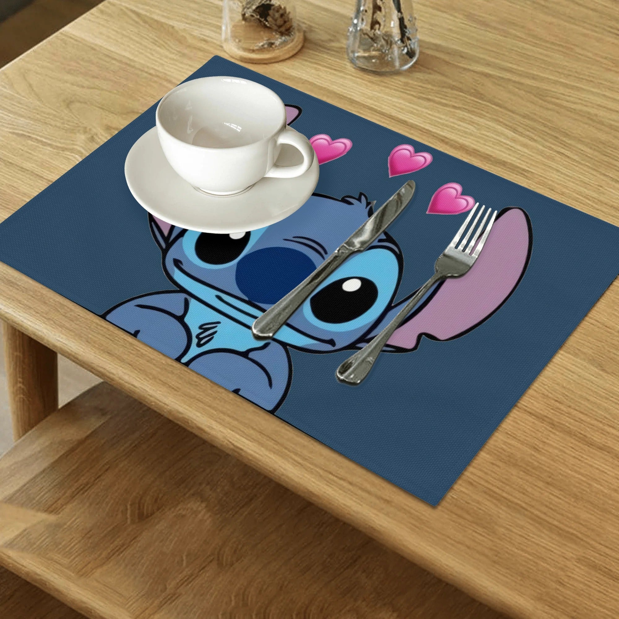 Tovaglietta Disney Stitch – Carino Cartoon per Decorazione della Cucina e della Tavola