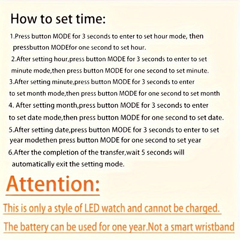 Orologio da Bambino Luminoso - Display LED Colorato e Design Sportivo