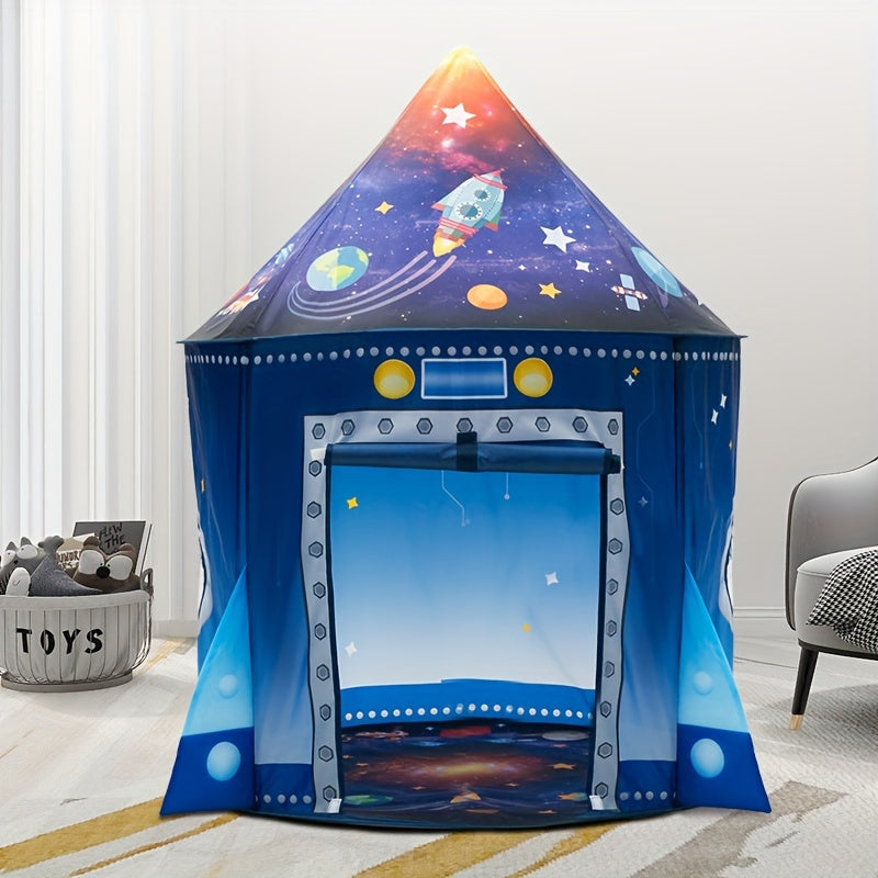 Tenda Pop-up Galaxy Explorer - Tema Spaziale per Esterno e Interno