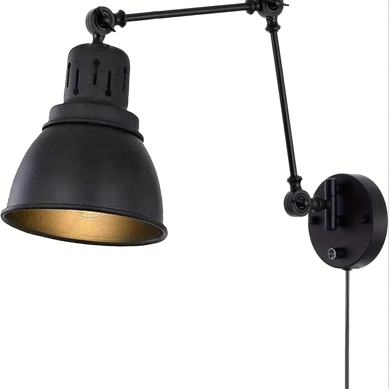 Lampada da Parete Retro Industriale - Per Illuminazione Atmosferica e Stile
