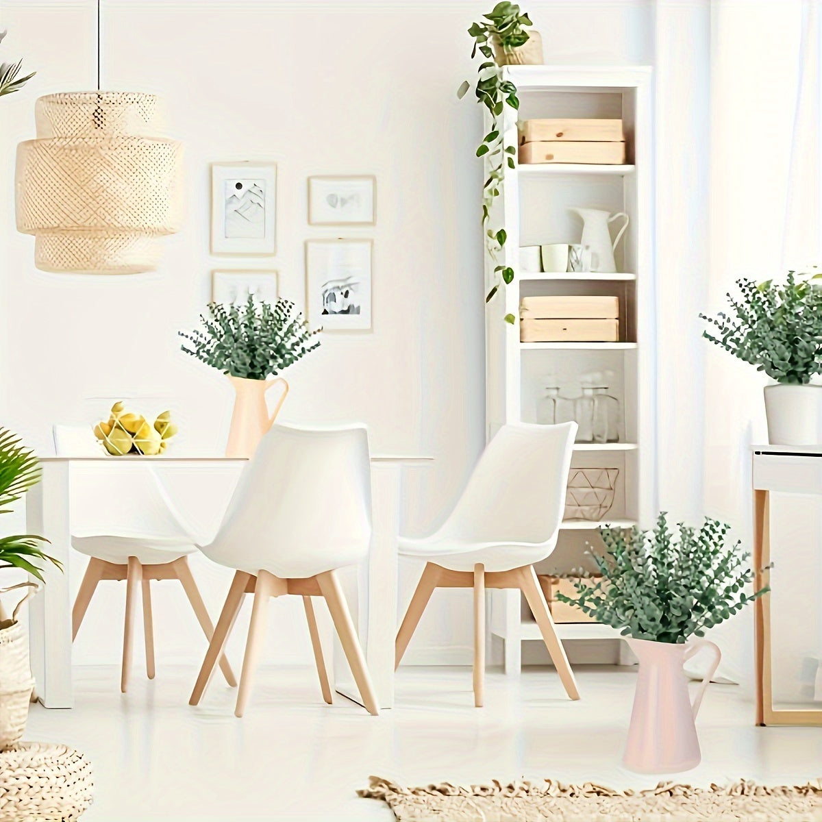 EverGreen Steli di Eucalipto Artificiali – Naturali e Sostenibili